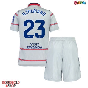 Atletico Madrid Morten Hjulmand #23 Tredje trøje Børn 2026-27 Kort ærmer (+ korte bukser)